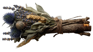 Herbal Bundle Vinyl Car Decal Sticker – Waterproof & UV-Resistant 8"