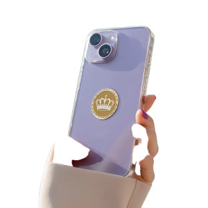 Golden Crown Iphone Vinyl Car Decal Sticker – Waterproof & UV-Resistant 8" Golden Crown Iphone Vinyl Car Decal Sticker – Waterproof & UV-Resistant 8"