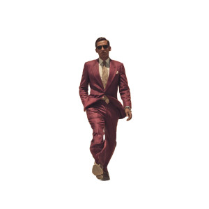 Cool Guy Walks Vinyl Car Decal Sticker – Waterproof & UV-Resistant 8"