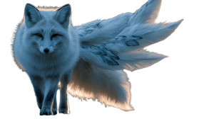 Glowing Kitsune Spirit V2 Vinyl Car Decal Sticker – Waterproof & UV-Resistant 8" Glowing Kitsune Spirit V2 Vinyl Car Decal Sticker – Waterproof & UV-Resistant 8"