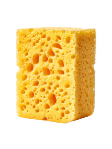 Rectangular Sponge Vinyl Car Decal Sticker – Waterproof & UV-Resistant 8"