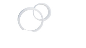 Rolling White Tablet Vinyl Car Decal Sticker – Waterproof & UV-Resistant 8"