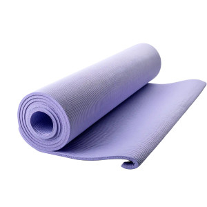 Purple Yoga Mat Vinyl Car Decal Sticker – Waterproof & UV-Resistant 8"