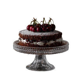 Cherry Cake Stand Vinyl Car Decal Sticker – Waterproof & UV-Resistant 8"