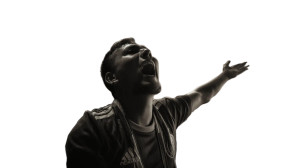 Crying Soccer Fan Vinyl Car Decal Sticker – Waterproof & UV-Resistant 8"