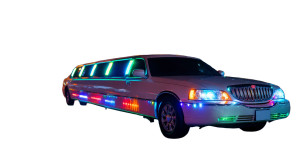 Colorful Limo Lights Vinyl Car Decal Sticker – Waterproof & UV-Resistant 8"