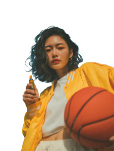 Vaping Basketball Model Vinyl Car Decal Sticker – Waterproof & UV-Resistant 8"