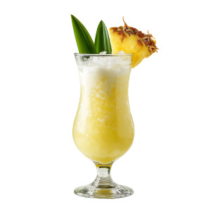 Tropical Juice Cocktail Vinyl Car Decal Sticker – Waterproof & UV-Resistant 8"