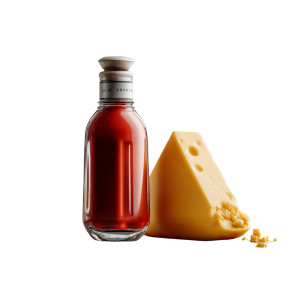 Ketchup And Cheese Vinyl Car Decal Sticker – Waterproof & UV-Resistant 8"