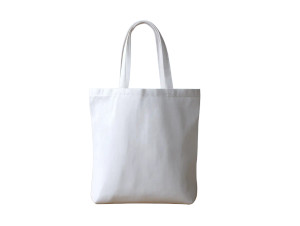 White Cotton Tote Vinyl Car Decal Sticker – Waterproof & UV-Resistant 8"