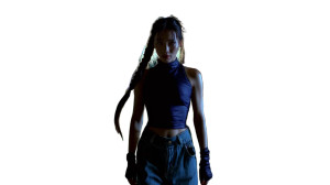 Cyberpunk Martial Artist Vinyl Car Decal Sticker – Waterproof & UV-Resistant 8"