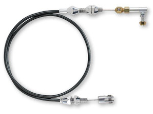 Sleek Black Lokar Throttle Cable | Fits 98-02 Camaro, Corvette, Firebird | Hi-Tech design for LS1/ Ram Jet 350