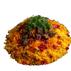 Plov Dish Vinyl Car Decal Sticker – Waterproof & UV-Resistant 8"