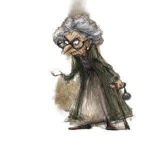 Superpowered Elder Vinyl Car Decal Sticker – Waterproof & UV-Resistant 8"