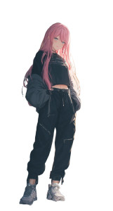 Pink-Haired Anime Girl V3 Vinyl Car Decal Sticker – Waterproof & UV-Resistant 8" Pink-Haired Anime Girl V3 Vinyl Car Decal Sticker – Waterproof & UV-Resistant 8"