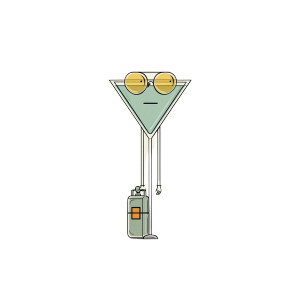 Smug Martini Glass V2 Vinyl Car Decal Sticker – Waterproof & UV-Resistant 8" Smug Martini Glass V2 Vinyl Car Decal Sticker – Waterproof & UV-Resistant 8"