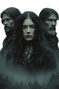 Mysterious Fantasy Trio Vinyl Car Decal Sticker – Waterproof & UV-Resistant 8"