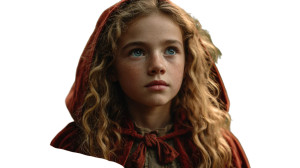 Little Red Riding Hood V7 Vinyl Car Decal Sticker – Waterproof & UV-Resistant 8"