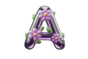 Inflatable Flower Icon V2 Vinyl Car Decal Sticker – Waterproof & UV-Resistant 8"