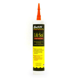 Marine Silicone & Polyurethane Caulk | Clear 10.5oz Cartridge | Mildew Resistant, Fast Curing Marine Silicone & Polyurethane Caulk | Clear 10.5oz Cartridge | Mildew Resistant, Fast Curing