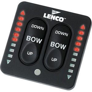 Enhance Your Boat Trim Tabs Control | Lenco Low Profile LED Switch | 12/24V Actuator Compatibility Enhance Your Boat Trim Tabs Control | Lenco Low Profile LED Switch | 12/24V Actuator Compatibility