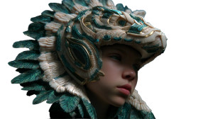 Feathered Serpent Model Vinyl Car Decal Sticker – Waterproof & UV-Resistant 8"