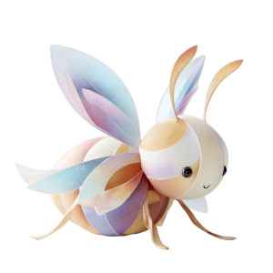 Stylized Paper Bee Vinyl Car Decal Sticker – Waterproof & UV-Resistant 8" Stylized Paper Bee Vinyl Car Decal Sticker – Waterproof & UV-Resistant 8"