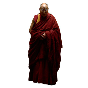 Dalai Lama V2 Vinyl Car Decal Sticker – Waterproof & UV-Resistant 8"