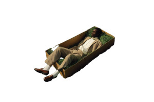 Man In Cardboard Box Vinyl Car Decal Sticker – Waterproof & UV-Resistant 8"