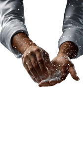 Chef'S Hand Sprinkling Vinyl Car Decal Sticker – Waterproof & UV-Resistant 8"