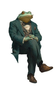 Regal Frog Gentleman Vinyl Car Decal Sticker – Waterproof & UV-Resistant 8" Regal Frog Gentleman Vinyl Car Decal Sticker – Waterproof & UV-Resistant 8"