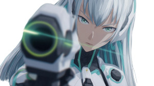 Anime Warrior Woman V7 Vinyl Car Decal Sticker – Waterproof & UV-Resistant 8"