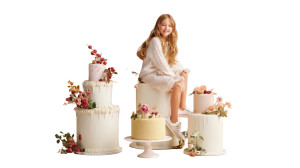 Giant Cake Fantasy Vinyl Car Decal Sticker – Waterproof & UV-Resistant 8"