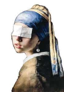 Pearl Earring Girl V3 Vinyl Car Decal Sticker – Waterproof & UV-Resistant 8"