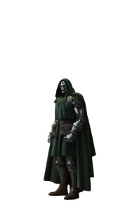Doctor Doom Portrait V2 Vinyl Car Decal Sticker – Waterproof & UV-Resistant 8"