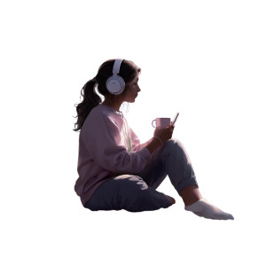Lofi Girl V2 Vinyl Car Decal Sticker – Waterproof & UV-Resistant 8" Lofi Girl V2 Vinyl Car Decal Sticker – Waterproof & UV-Resistant 8"