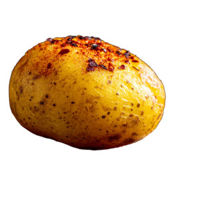 Spicy Fried Potato Vinyl Car Decal Sticker – Waterproof & UV-Resistant 8"
