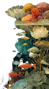 Coral Reef Ecosystem Vinyl Car Decal Sticker – Waterproof & UV-Resistant 8" Coral Reef Ecosystem Vinyl Car Decal Sticker – Waterproof & UV-Resistant 8"