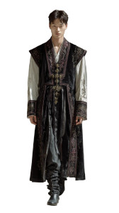 Korean Model In Hanbok Vinyl Car Decal Sticker – Waterproof & UV-Resistant 8"