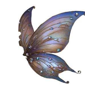 Fairy Wings Vinyl Car Decal Sticker – Waterproof & UV-Resistant 8"