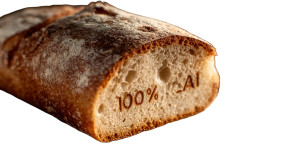 Ai Branded Bread Vinyl Car Decal Sticker – Waterproof & UV-Resistant 8"