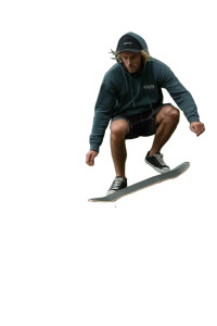 Skateboard Trick Vinyl Car Decal Sticker – Waterproof & UV-Resistant 8"