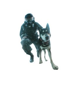 Cyberpunk Ninja Run Vinyl Car Decal Sticker – Waterproof & UV-Resistant 8"