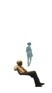 Space Lounge Encounter Vinyl Car Decal Sticker – Waterproof & UV-Resistant 8"