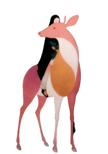 Deer Mandala Vinyl Car Decal Sticker – Waterproof & UV-Resistant 8"