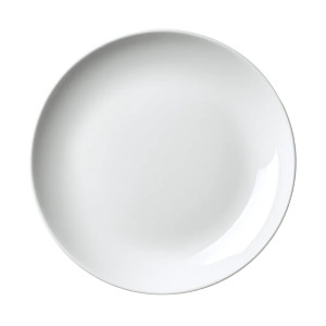Modern White Plate Vinyl Car Decal Sticker – Waterproof & UV-Resistant 8"