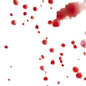 Red Bacilli Explosion Vinyl Car Decal Sticker – Waterproof & UV-Resistant 8"