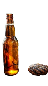 Bottle Of Beer Vinyl Car Decal Sticker – Waterproof & UV-Resistant 8"