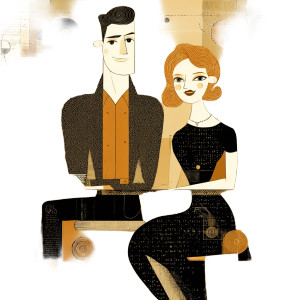 Human-Ai Collaboration V2 Vinyl Car Decal Sticker – Waterproof & UV-Resistant 8"