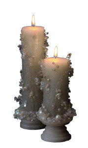 Wedding Cake Candles Vinyl Car Decal Sticker – Waterproof & UV-Resistant 8"